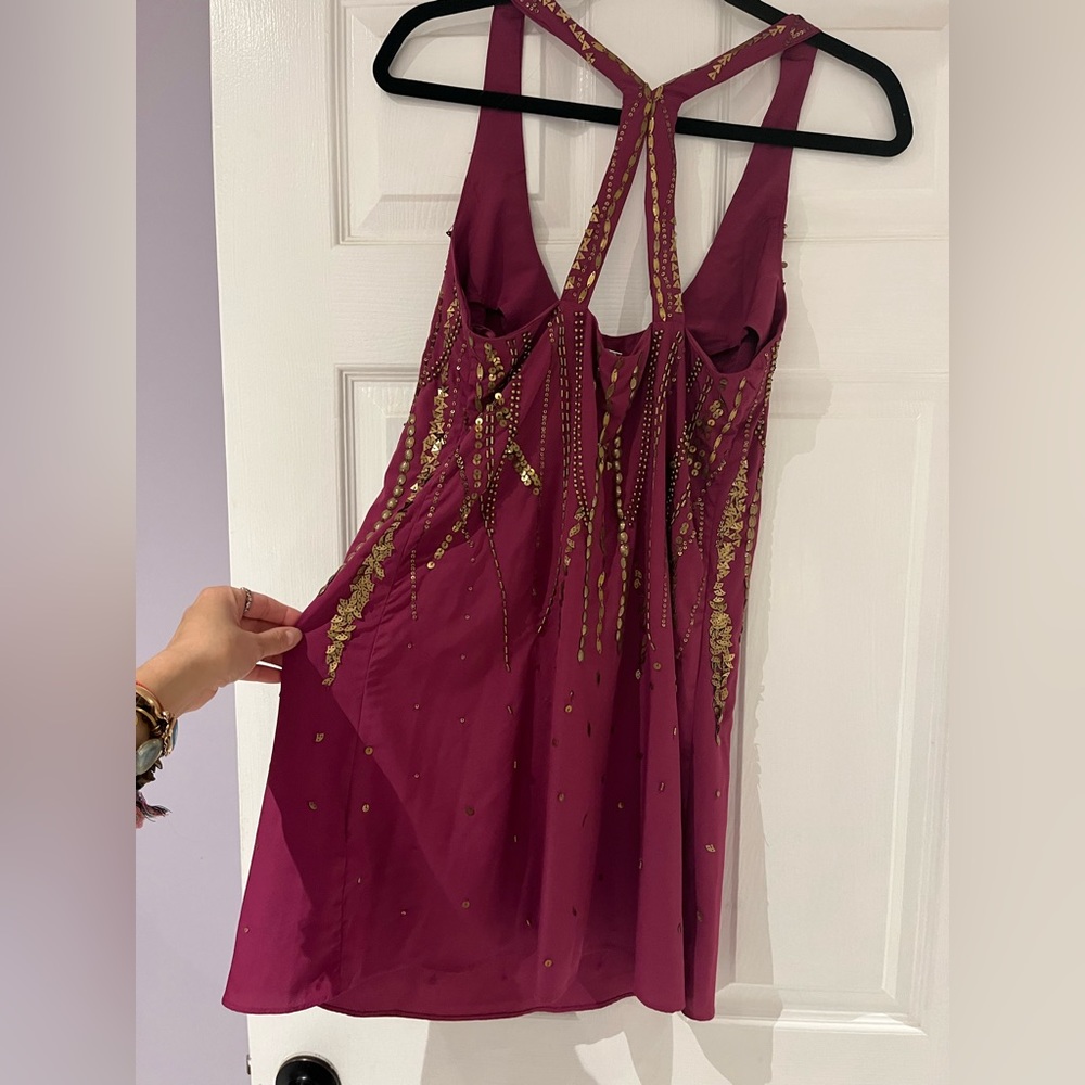 Free People Ella Embellished Slip Dress size XS - Picture 4 of 7